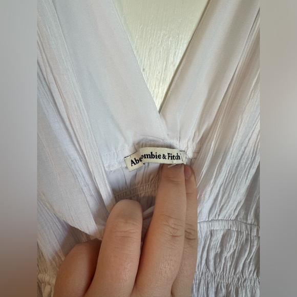 NEVER WORN Abercrombie and Fitch dress white XXL - Picture 4 of 5